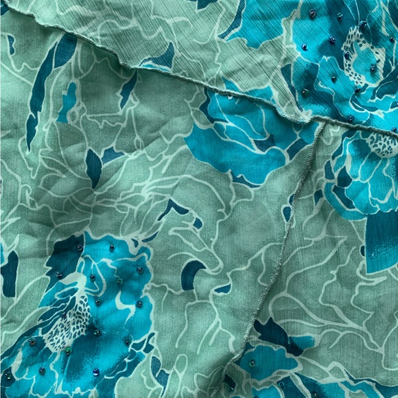 Teal skirt - Picture 2 of 6